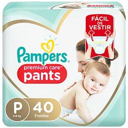 Fralda Pampers Premium Care Pants (Roupinha) P 7500435145923