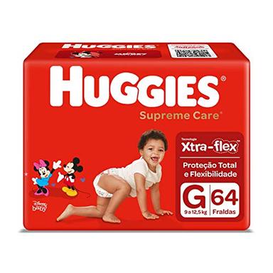 Huggies Supreme Care (com Xtra-Flex) G