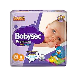Fralda Babysec Premium (Flexi Protect) - Galinha Pintadinha M 7896061990151