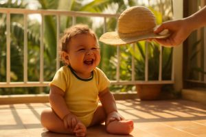 Benefícios do banho de sol para bebês: mitos, curiosidades e orientações essenciais