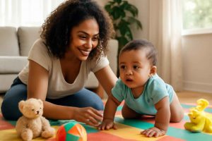 Como estimular o bebê a engatinhar: técnicas e benefícios