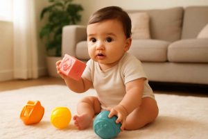 Melhores Brinquedos Sensoriais para Bebês de 6 a 12 Meses: Guia Completo