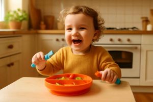 Como estimular a autonomia na alimentação de crianças de 2 a 3 anos: utensílios e técnicas