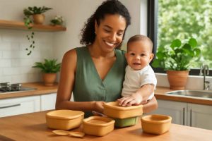 Potes de Bambu para Papinhas de Bebê: Vantagens, Cuidados e Modelos Recomendados